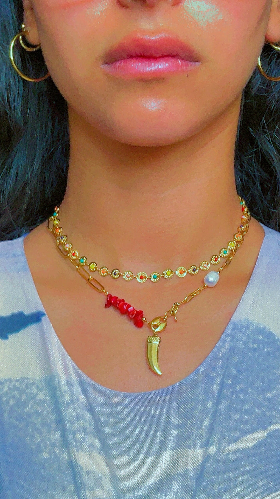 COLLIER RAS DU COU MARINA