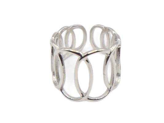 BAGUE CHLOÉ SILVER